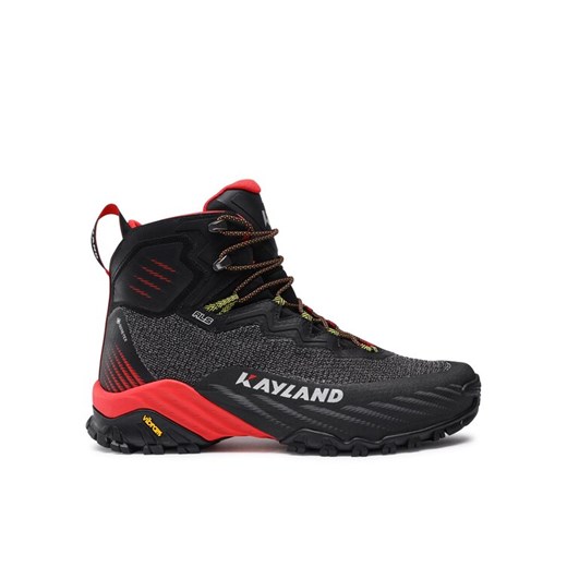Trekkingi Kayland Duke Mid Gtx GORE-TEX 018022480 Czarny ze sklepu eobuwie.pl w kategorii Buty trekkingowe męskie - zdjęcie 182080791