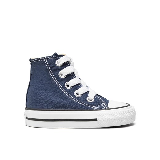 Trampki Converse Chuck Taylor All Star Hi 7J233C Granatowy ze sklepu eobuwie.pl w kategorii Buciki niemowlęce - zdjęcie 182080850