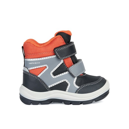 Śniegowce Geox B Flanfil Boy B Abx B263VD 0CEFU C0038 M Czarny ze sklepu eobuwie.pl w kategorii Buty zimowe dziecięce - zdjęcie 182080852