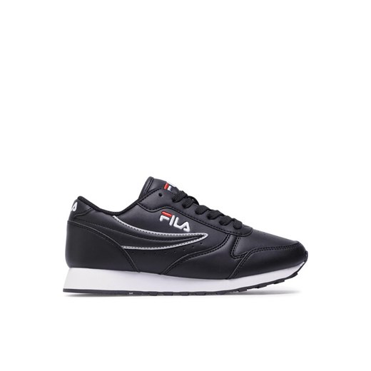 Sneakersy Fila Orbit Low Wmn 1010308.25Y Czarny ze sklepu eobuwie.pl w kategorii Buty sportowe damskie - zdjęcie 182080853