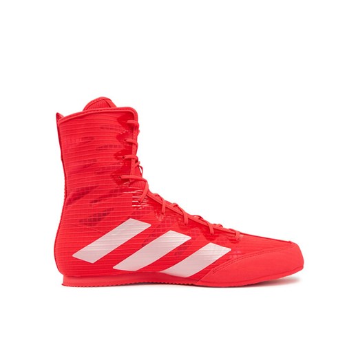 Buty bokserskie adidas Box Hog 4 IH2732 Czerwony ze sklepu eobuwie.pl w kategorii Buty sportowe męskie - zdjęcie 182080872
