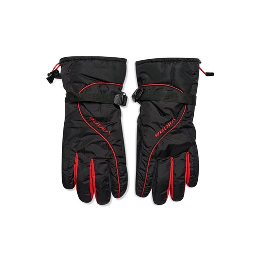 Rękawice narciarskie Viking Devon Gloves 110/22/6014 Czarny ze sklepu eobuwie.pl w kategorii Rękawiczki męskie - zdjęcie 182080881