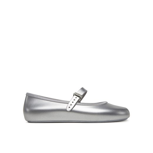Baleriny Melissa Melissa Soft Ballerina Ad M 35785 Srebrny ze sklepu eobuwie.pl w kategorii Balerinki - zdjęcie 182080900