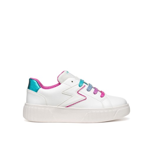 Sneakersy Geox Mikiroshi J45DVA 0BCBN C0653 S Biały ze sklepu eobuwie.pl w kategorii Buty sportowe dziecięce - zdjęcie 182081022
