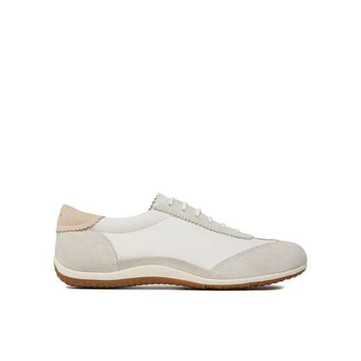 Sneakersy Geox D Vega D3509A 022Y3 C0818 Biały ze sklepu eobuwie.pl w kategorii Półbuty damskie - zdjęcie 182081063