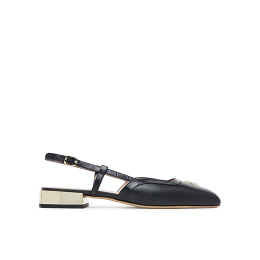 Sandały Aigner Fashion Saskia 18A 1251090 Czarny ze sklepu eobuwie.pl w kategorii Sandały damskie - zdjęcie 182081102