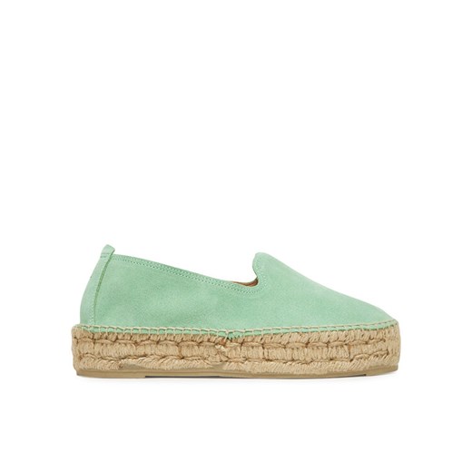 Espadryle Manebi R 7.7 D0 Zielony ze sklepu eobuwie.pl w kategorii Espadryle damskie - zdjęcie 182081113