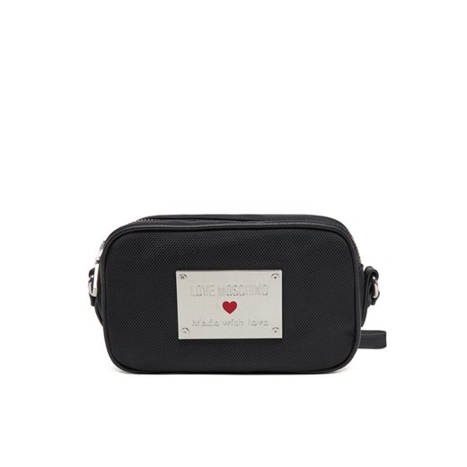 Torebka LOVE MOSCHINO JC4204PP1MLN100A Czarny ze sklepu eobuwie.pl w kategorii Listonoszki - zdjęcie 182081171