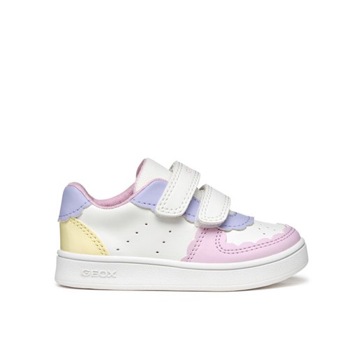 Sneakersy Geox B Eclyper B555MA 000BC C1372 Biały ze sklepu eobuwie.pl w kategorii Buty sportowe dziecięce - zdjęcie 182081174