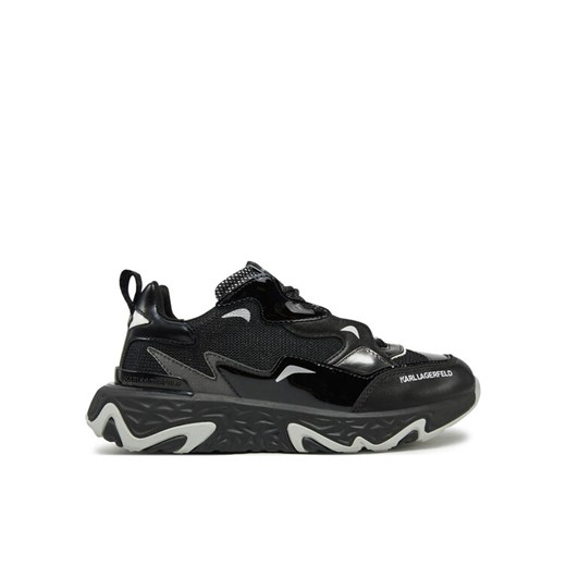 Sneakersy KARL LAGERFELD Blaze KL62423M Czarny ze sklepu eobuwie.pl w kategorii Buty sportowe damskie - zdjęcie 182081213