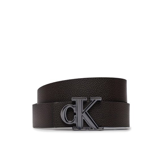 Pasek Męski Calvin Klein Jeans Gift Prong Harness Lthr Belt35Mm K50K511516 Czarny ze sklepu eobuwie.pl w kategorii Paski męskie - zdjęcie 182081230