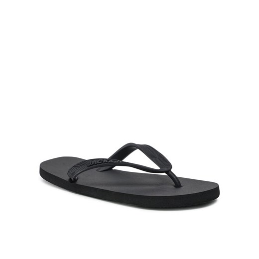 Japonki Jack&Jones Jfwbasic Eva Flip Flop 12202589 Czarny ze sklepu eobuwie.pl w kategorii Klapki męskie - zdjęcie 182081260