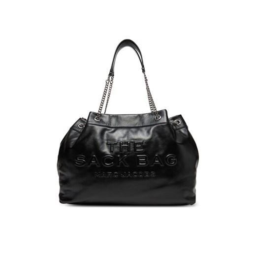 Torebka Marc Jacobs The Large Chain Sack Bag 2S5HSH025H02 Czarny ze sklepu eobuwie.pl w kategorii Torebki damskie - zdjęcie 182081261