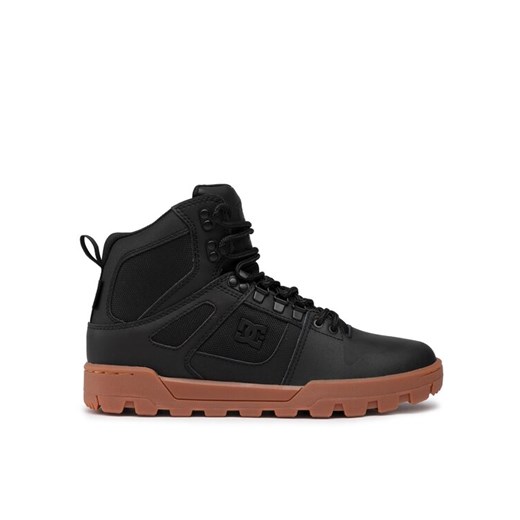 Kozaki DC Pure high-top Wr Boot ADYB100018 Czarny ze sklepu eobuwie.pl w kategorii Buty zimowe męskie - zdjęcie 182081271