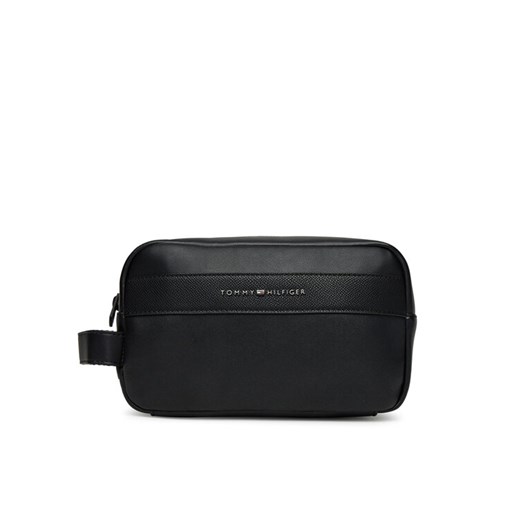 Kosmetyczka Tommy Hilfiger Corp Washbag AM0AM13249 Czarny ze sklepu eobuwie.pl w kategorii Kosmetyczki - zdjęcie 182081300