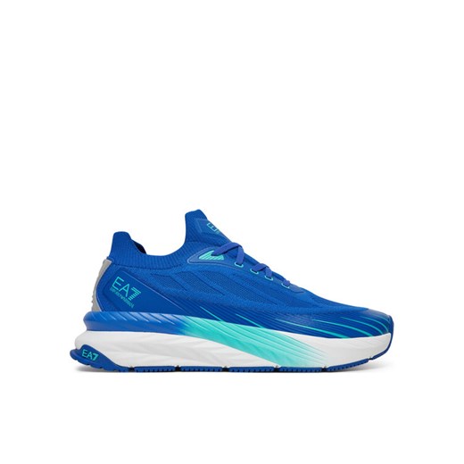 Sneakersy EA7 Emporio Armani X8X176 XK377 U476 Niebieski ze sklepu eobuwie.pl w kategorii Buty sportowe męskie - zdjęcie 182081514