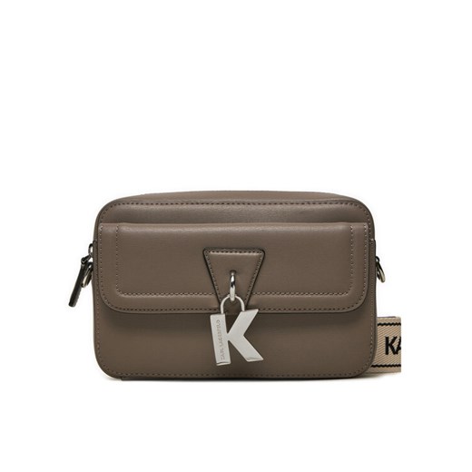 Torebka KARL LAGERFELD A1W30406 Szary Karl Lagerfeld 00 eobuwie.pl