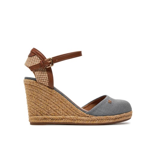 Espadryle Wrangler Brava Women Wedge 20241056 Niebieski ze sklepu eobuwie.pl w kategorii Espadryle damskie - zdjęcie 182081530