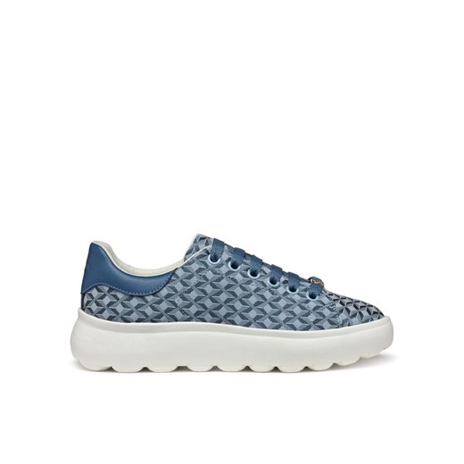Sneakersy Geox D Spherica Ec4.1 D55TCD 0DSBC C4005 Niebieski ze sklepu eobuwie.pl w kategorii Buty sportowe damskie - zdjęcie 182081560
