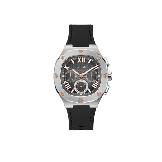 Zegarek Guess Headline GW0571G1 Czarny ze sklepu eobuwie.pl w kategorii Zegarki - zdjęcie 182081563