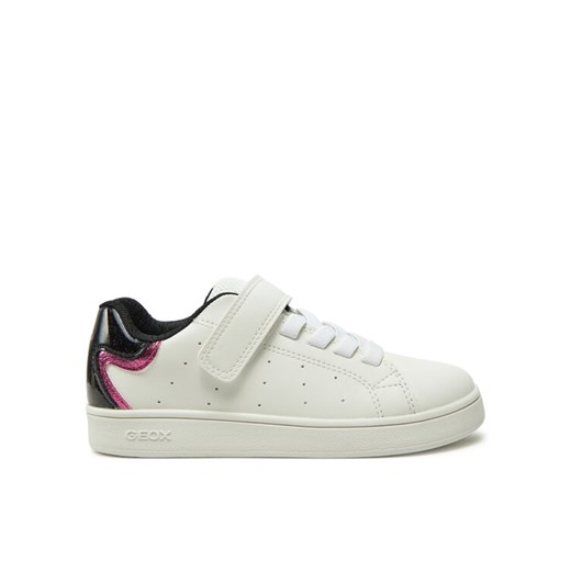 Sneakersy Geox Eclyper J36LRA 0BCKC C0404 S Biały ze sklepu eobuwie.pl w kategorii Buty sportowe dziecięce - zdjęcie 182081673