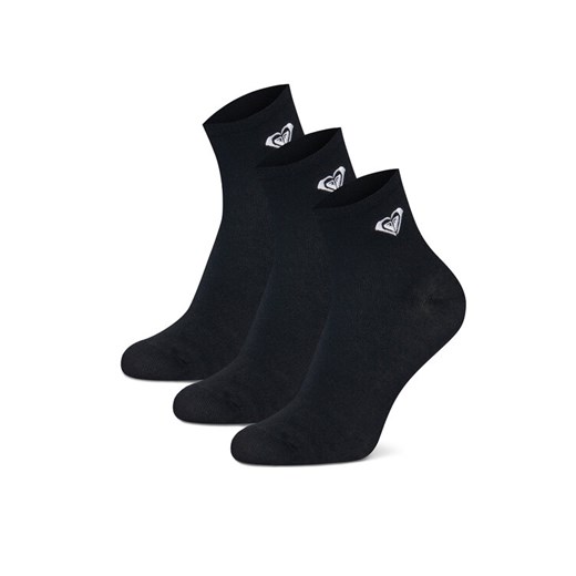 Skarpety Roxy AS_ROXY_06Z_SS25 (3-PACK) Czarny ze sklepu eobuwie.pl w kategorii Skarpetki damskie - zdjęcie 182081682