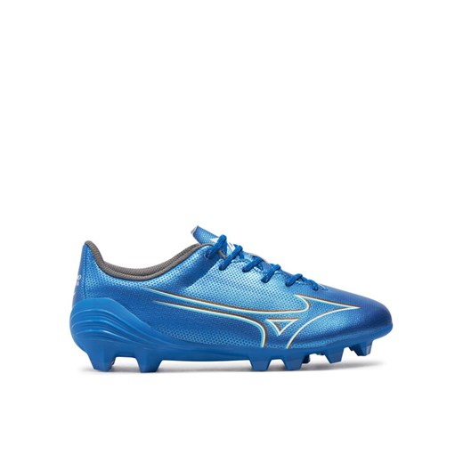 Buty do piłki nożnej Mizuno Alpha Select Fg NIÑO P1GB246527 Niebieski ze sklepu eobuwie.pl w kategorii Buty sportowe dziecięce - zdjęcie 182081721