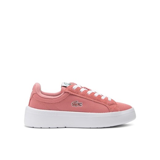 Sneakersy Lacoste Carnaby Platform Lite 747SFA0084 Różowy ze sklepu eobuwie.pl w kategorii Trampki damskie - zdjęcie 182081754