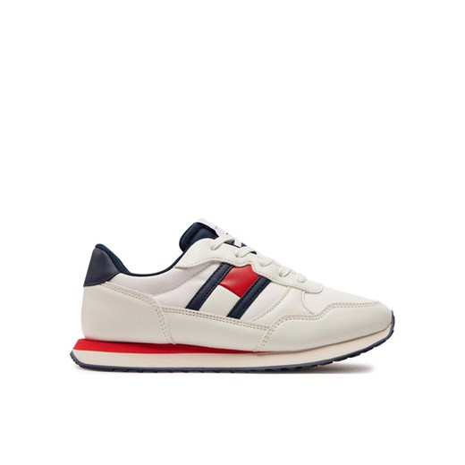 Sneakersy Tommy Hilfiger T3X9-33133-0208 S Biały ze sklepu eobuwie.pl w kategorii Buty sportowe dziecięce - zdjęcie 182081854