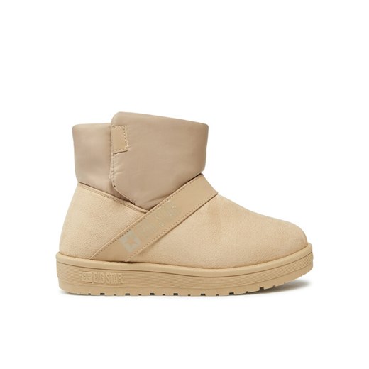 Śniegowce Big Star Shoes MM274152 Beżowy ze sklepu eobuwie.pl w kategorii Śniegowce damskie - zdjęcie 182081871
