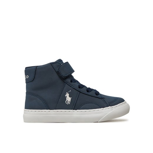 Sneakersy Polo Ralph Lauren RL00906410 Granatowy ze sklepu eobuwie.pl w kategorii Buty sportowe dziecięce - zdjęcie 182081940