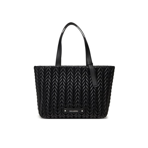 Torebka KARL LAGERFELD A2W30199 Czarny ze sklepu eobuwie.pl w kategorii Torby Shopper bag - zdjęcie 182081990