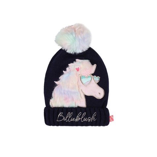 Czapka Billieblush U20606 Granatowy ze sklepu eobuwie.pl w kategorii Czapki dziecięce - zdjęcie 182082134