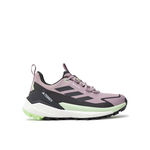 Sneakersy adidas Terrex Free Hiker 2.0 Low GORE-TEX Hiking IE5102 Fioletowy ze sklepu eobuwie.pl w kategorii Buty trekkingowe damskie - zdjęcie 182082202