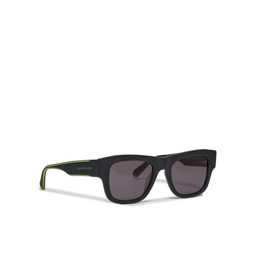 Okulary przeciwsłoneczne Calvin Klein Jeans CKJ22637S Czarny ze sklepu eobuwie.pl w kategorii Okulary przeciwsłoneczne męskie - zdjęcie 182082210