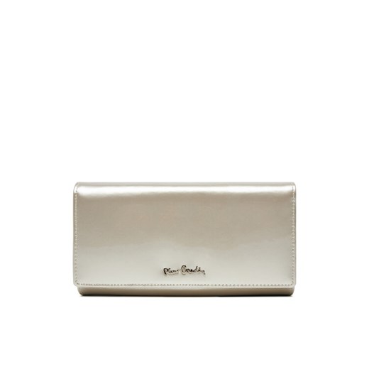 Duży Portfel Damski Pierre Cardin 07 Shiny 121 Écru ze sklepu eobuwie.pl w kategorii Portfele damskie - zdjęcie 182082261