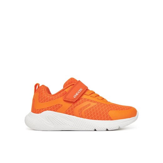 Sneakersy Geox J Sprintye J45GBA 1450 C2008 S Pomarańczowy ze sklepu eobuwie.pl w kategorii Buty sportowe dziecięce - zdjęcie 182082340