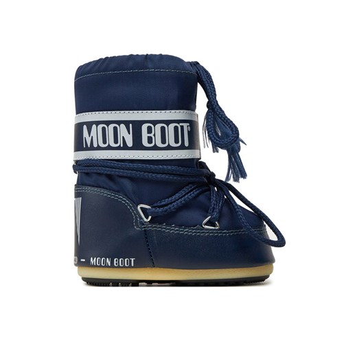 Śniegowce Moon Boot 80D1400430 Niebieski ze sklepu eobuwie.pl w kategorii Buty zimowe dziecięce - zdjęcie 182082343