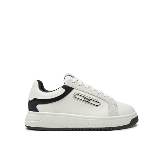 Sneakersy Emporio Armani X3X024 XR222 C679 Biały ze sklepu eobuwie.pl w kategorii Buty sportowe damskie - zdjęcie 182082453