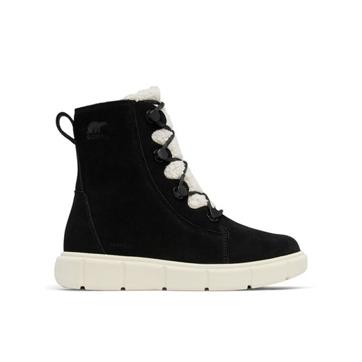 Botki Sorel Explorer III Joan 2077981010 Czarny ze sklepu eobuwie.pl w kategorii Botki - zdjęcie 182082711