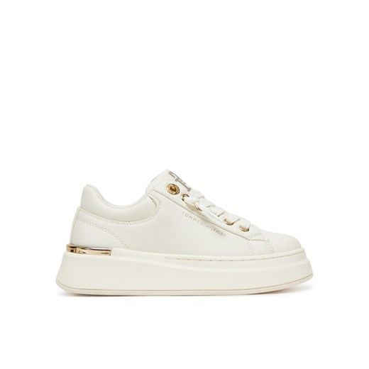 Sneakersy Tommy Hilfiger T3A9-33750-1355530 Biały ze sklepu eobuwie.pl w kategorii Buty sportowe dziecięce - zdjęcie 182082723