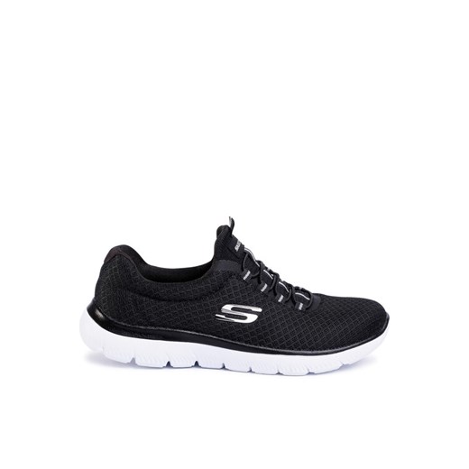 Sneakersy Skechers Summits 12980/BKW Czarny ze sklepu eobuwie.pl w kategorii Buty sportowe damskie - zdjęcie 182082724