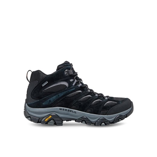 Trekkingi Merrell Moab 3 Mid Gtx J036243 Czarny ze sklepu eobuwie.pl w kategorii Buty trekkingowe męskie - zdjęcie 182082743