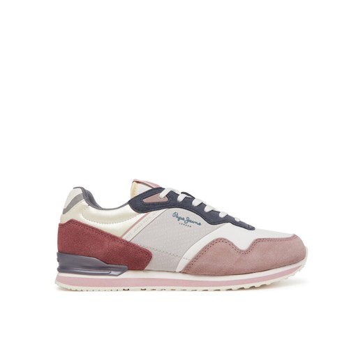 Sneakersy Pepe Jeans PLS40045 Różowy ze sklepu eobuwie.pl w kategorii Buty sportowe damskie - zdjęcie 182082762