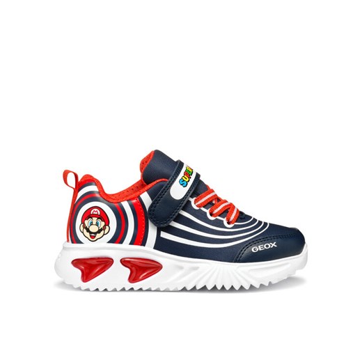 Sneakersy Geox J Assister J55DZB 02A54 C0735 D Granatowy ze sklepu eobuwie.pl w kategorii Buty sportowe dziecięce - zdjęcie 182082791