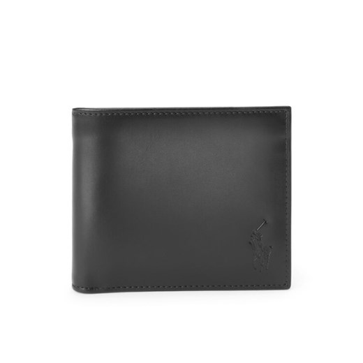 Duży Portfel Męski Polo Ralph Lauren Mpolo Sp24 Del2 405845398001 Czarny ze sklepu eobuwie.pl w kategorii Portfele męskie - zdjęcie 182082862