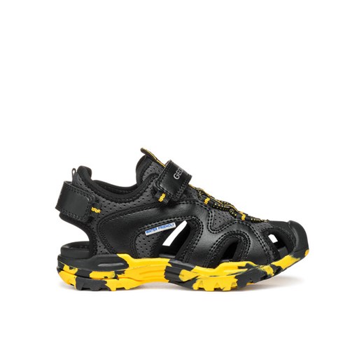 Sandały Geox Jr Borealis J450RC 014BU C0054 D Czarny ze sklepu eobuwie.pl w kategorii Sandały dziecięce - zdjęcie 182082930
