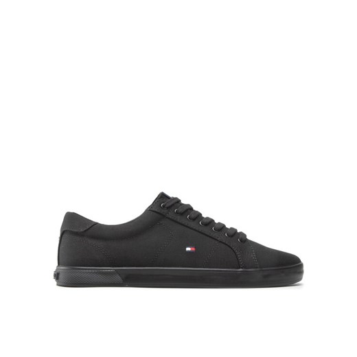 Tenisówki Tommy Hilfiger Harlow 1D FM0FM00596 Czarny ze sklepu eobuwie.pl w kategorii Trampki męskie - zdjęcie 182083000