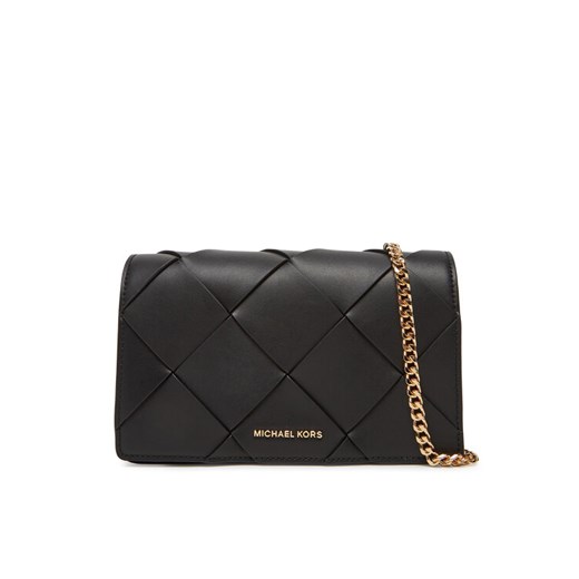 Torebka MICHAEL Michael Kors 32S5GJ6C8L Czarny ze sklepu eobuwie.pl w kategorii Kopertówki - zdjęcie 182083153