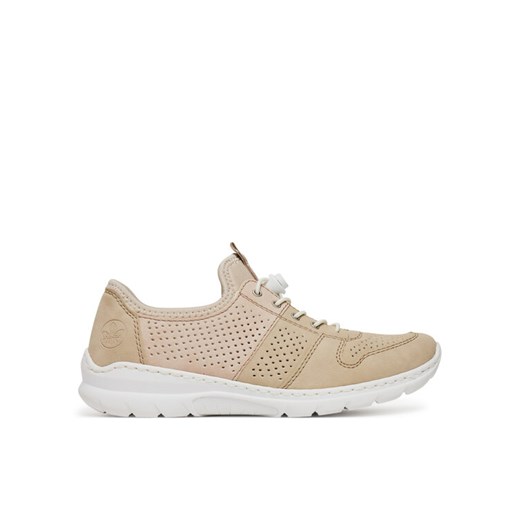 Sneakersy Rieker L3254-62 Beżowy ze sklepu eobuwie.pl w kategorii Buty sportowe damskie - zdjęcie 182083251